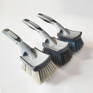 <span class=keywords><strong>Cepillo</strong></span> de Limpieza para Ruedas de Coche de Plástico con Cerdas Suaves y Duraderas, Excelente Efecto de Limpieza para Neumáticos y <span class=keywords><strong>Llantas</strong></span>, Logotipo Personalizado OEM Disponible, OPP - Product Image 1