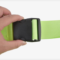 Sangle de ceinture de bagages de voyage réglable imprimée de logo personnalisé Ceinture de bagages robuste Sangle de bagage