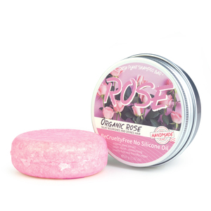 Shampooing <span class=keywords><strong>Solide</strong></span> <span class=keywords><strong>Bio</strong></span> à la Rose Nourrissant Hydratant Anti-Frisottis Cheveux Lisses Brillance Soyeuse <span class=keywords><strong>Naturel</strong></span> Zéro Déchet Pour Tous Types de Cheveux - Product Image 6