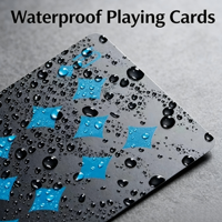 Cartes à jouer Wolf, matériau de haute qualité, imperméable et résistant aux taches, tissu lavable, peut être utilisé pour le poker et les tours de magie