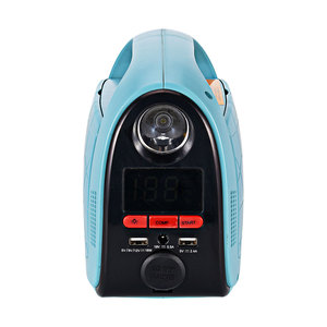 Démarreur de secours 12V 1000A pour voiture/moto/camion, 16000mAh, 4-en-1, pompe à air 260PSI, QC 3.0 USB, lampe de travail LED, protection contre le démarrage en marche arrière, Tyrell - Product Image 5
