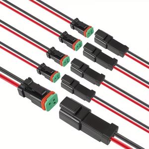 工場価格 1.5mmシリーズ 2ピン 防水TEコネクタ プラグ ワイヤケーブル 配線ハーネス 車両電気用途組立用 - Product Image 5