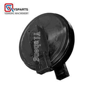 Standar tinggi OEM R265 R275 <span class=keywords><strong>R290</strong></span> R305 depan <span class=keywords><strong>Idler</strong></span> untuk bagian mesin konstruksi suku cadang Undercarriage ekskavator - Product Image 2