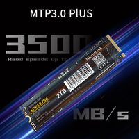 Microthink M.2 2280 1TB PCIe 3.0 X4 dengan NVMe Internal Solid State Drive SSD MTP3.0 PCie3 untuk Laptop Desktop Ssd
