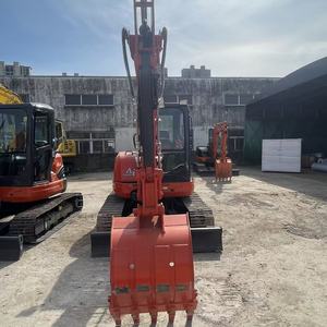 Miniexcavadora Kubota U40 de segunda mano, excavadora pequeña sin cola de 4 toneladas, se vende a bajo precio con stock original japonés. - Product Image 4