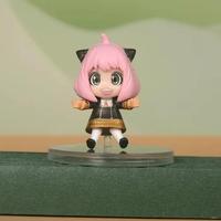 4 pièces/ensemble de 5CM, jouet de figurine en PVC de dessin animé espion X FAMILY Q Ver Gashapon TOMY Twilight Anya yo Halloween décoration Gif
