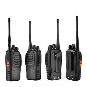 Radio bidirectionnelle portable sans fil longue portée pour extérieur, CB, 400-470 MHz, 5 W, 16 canaux, résistance à l'eau IPX4, portée de communication de 0 à 2 km - Product Image 1