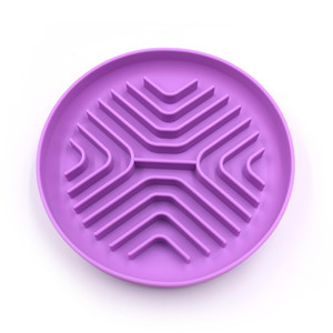 Alfombrilla de silicona impermeable para perros, diseño de personaje de arroz beige, comedero lento anti-ahogo para entrenamiento con premios - Product Image 4