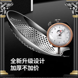 Louche à soupe en acier inoxydable 304 avec passoire, bol profond pour nouilles et raviolis, pour la cuisine - Product Image 2