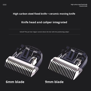 Lames de <span class=keywords><strong>tondeuse</strong></span> professionnelles pour animaux de compagnie, série A5, 3 3/4F (13 mm), lames de <span class=keywords><strong>tondeuse</strong></span> de remplacement pour machine à couper les poils d'animaux, Petsign - Product Image 4