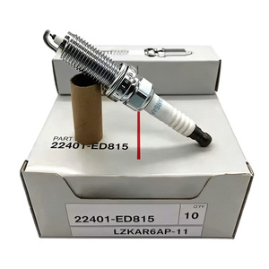 Bougies d'allumage en iridium et platine, prix de gros, OEM 22401-ED815 LZKAR6AP-11 22401-1HC1B 22401-CK81B pour Nissan Renault - Product Image 5
