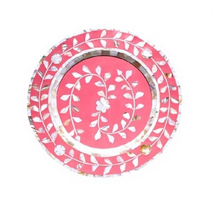 Plaque de présentation de qualité supérieure en MOP, forme ronde, taille personnalisée, pour la maison, l'hôtel, le restaurant - Product Image 1