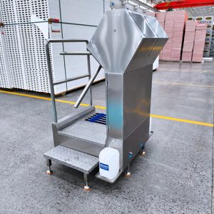 Estação de Limpeza Higiênica Elétrica de Aço Inoxidável de Alta Qualidade para Fábricas de Alimentos, Máquina de Limpeza Automática para Lavagem de Botas - Product Image 3