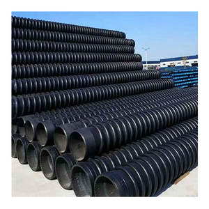 Système de canalisation d'égouts en tuyaux spirale à paroi profilée creuse en HDPE - Product Image 5