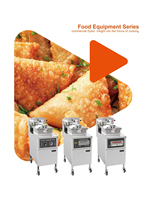 Friteuse électrique à pression, cuisine occidentale de type KFC, frites, nuggets de poulet, cuisses de poulet, patates douces, restauration rapide