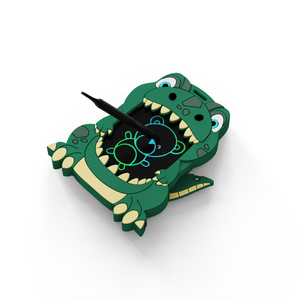 Jouet éducatif Monster 2 en 1, tableau à dessin en silicone, tableau magnétique réutilisable pour enfants, pour écrire et dessiner - Product Image 2