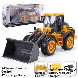 Double Eagle E569 Grand Chargeur Chariot Élévateur Bulldozer Jouet Télécommandé pour Garçons Logo Volvo Électrique Utilisation Intérieur-Extérieur - Product Image 6