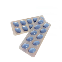 Meistverkaufte Potenztabletten für Männer 100mg Blaue Ovale Pillen in Blisterpackungen, Großpackung für Erwachsene 100mg