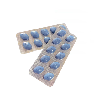 Pastillas de Potencia para Hombre Más Vendidas, 100 mg, Píldoras Ovaladas Azules en Blíster, Suministro al por Mayor para Adultos 100 mg - Product Image 1