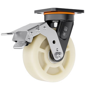 Superstark belastbare Nylon-Stahlkern-<span class=keywords><strong>PU</strong></span>-Stahlräder, super schwere Universalrollen - Product Image 2