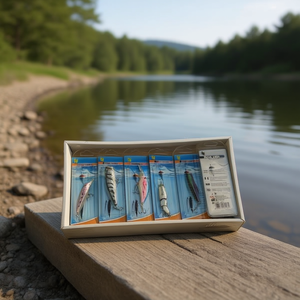 MNJ Plastic Fishing Lures 12Pcs Assorted Colors And Sizes For Freshwater And Saltwater Fishing - Product Image 2