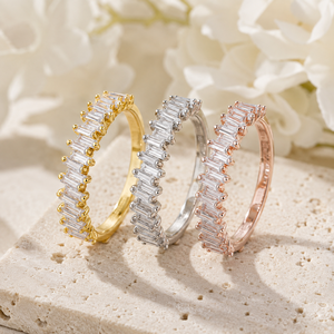 Anello Geometrico da Donna, Elegante Gioiello di Lusso alla Moda - Product Image 4
