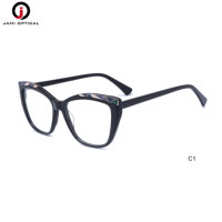 Nouveau modèle de lunettes de conception Montures de lunettes en acétate Monture de lunettes optiques pour femmes