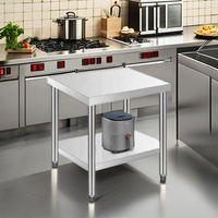 Équipements commerciaux pour hôtels et restaurants, plans de travail en acier inoxydable, tables de travail, modularisation, extensibilité, cuisines commerciales