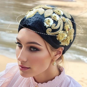 2025 Hot-Selling Muslim Women's Arabic <b>Scarf</b> Hat, Multifunctional, Breathable, Customizable, Solid Color Inner Cap for All - Product Image 3
