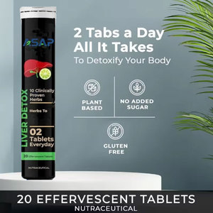 Tabletas Efervescentes Veganas Ausreson <span class=keywords><strong>de</strong></span> Ajo <span class=keywords><strong>y</strong></span> <span class=keywords><strong>Jengibre</strong></span> Orgánicos, Suplemento con Cardo Mariano <span class=keywords><strong>y</strong></span> <span class=keywords><strong>Cúrcuma</strong></span> para la Desintoxicación del Hígado - Product Image 5