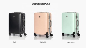 Valise Cabine Métal Tout Aluminium Trolley Bagages Aluminium Grande Valise Pour Voyage - Product Image 2