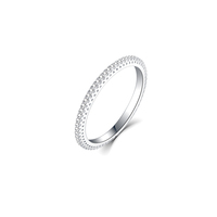 Beliebte Hot Sales Blank S925 Sterling Zierliches Design Schmuck 925 Silber Ring Plata 925 Mit Frauen Teen Girls
