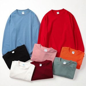 <span class=keywords><strong>Ropa</strong></span> DE TRABAJO estampada con logotipo personalizado 100% algodón cuello redondo Jersey holgado primavera otoño <span class=keywords><strong>estilo</strong></span> fino diseño personalizado - Product Image 1