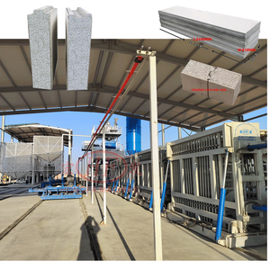 Garis produksi Panel dinding EPS terisolasi tren baru mesin pembuat papan tanaman Panel Sandwich ringan dengan layanan umur panjang - Product Image 3