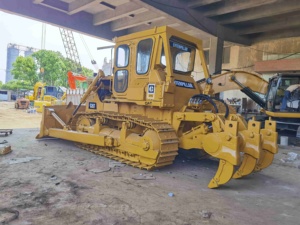 รถดันดิน CAT D7G XL มือสองคุณภาพสูง นำเข้าแท้ สีเหลือง กำลัง 150 กิโลวัตต์ - Product Image 2