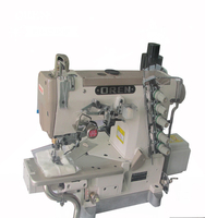 Machine à coudre industrielle OREN à point noué rapide, triple aiguille, plate, à coupe gauche, modèle RN9300-1