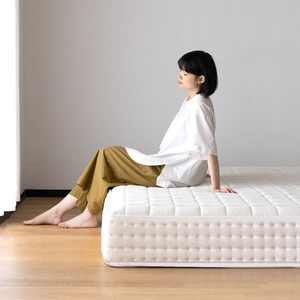 Matelas Anran à ressorts ensachés et latex, 25 cm, fermeté moyenne, housse amovible, pour chambre à coucher - Product Image 3
