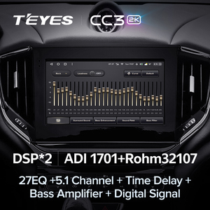 TEYES CC3 2K para <span class=keywords><strong>Maserati</strong></span> <span class=keywords><strong>Ghibli</strong></span> M157 2013 - 2016 Radio de Coche Reproductor Multimedia de Video Navegación Estéreo Sin 2din 2 Din Dvd - Product Image 4