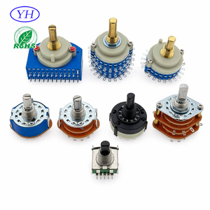 สวิตช์โรตารี่คุณภาพสูงจากโรงงาน รุ่น Alpha SR2512 ขนาด 25 มม. แบบ 2 ขั้ว 6 ตำแหน่ง และ 3 ขั้ว 4 ตำแหน่ง สำหรับงานเสียง - Product Image 6
