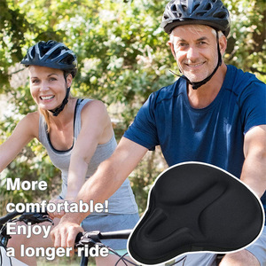 RTS, funda de asiento de bicicleta de <span class=keywords><strong>carretera</strong></span> suave de silicona gruesa, equipo de ciclismo cómodo para bicicletas de montaña, accesorios para bicicletas - Product Image 4