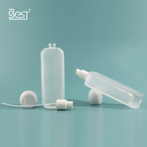 Forme spéciale avancée rechargeable 30ml 50ml 100ml 50g ensemble de bouteilles en verre carré givré avec couvercle rond de pompe pour fondation Loti - Product Image 3