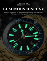 Montres mécaniques automatiques avec logo personnalisé, marque propre, mouvement japonais 8215, montres luxueuses en acier inoxydable pour hommes, montres avec calendrier