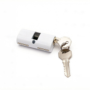 Cilindro de Cerradura Ovalado de Alta Calidad de 6070 mm Negro para Puerta de Dormitorio con Pestillo de Seguridad y Llave - Product Image 2