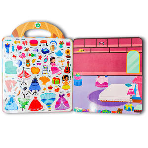 Pegatinas de Gelatina Reutilizables Personalizadas, Divertidas y Educativas, Libro de Pegatinas de Gelatina para Niños, Juguetes Educativos - Product Image 2