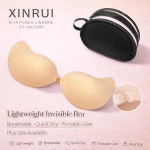 New Comfortable Front Gather Bra Lightweight Quick Dry Sexy Backless Bra Customizable Fit