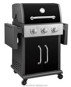 6292-01-SB Black Model Number Total Power 21.0kW With Side Burner <b>BBQ</b> Outdoor <b>Grill</b> - Product Image 4