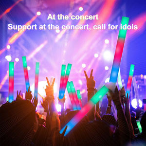 Biểu tượng tùy chỉnh chiếu sáng lễ hội buổi hòa nhạc sáng Glow Sponge Stick hộp đêm Neon Nguồn cung cấp bên cổ vũ đạo cụ sáng Led Stick - Product Image 5