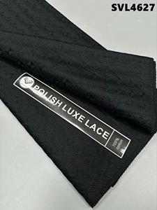 Algodón 100% de alta calidad para tela de encaje de gasa Suiza recién llegado encaje blanco pulido de África estilo Jacquard para ropa de hombre - Product Image 3