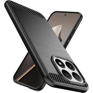 Funda Protectora para Teléfono 15T, Flexible, de TPU, con Textura Cepillada, Antideslizante, a Prueba de Golpes - Product Image 1