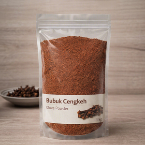 Polvo de Hoja de Clavo 100% Puro, Secado por Aspersión, Grado Alimenticio, Extracto Herbal, Envasado al Vacío en Contenedor de Plástico, Cultivo Artificial, Verano - Product Image 1